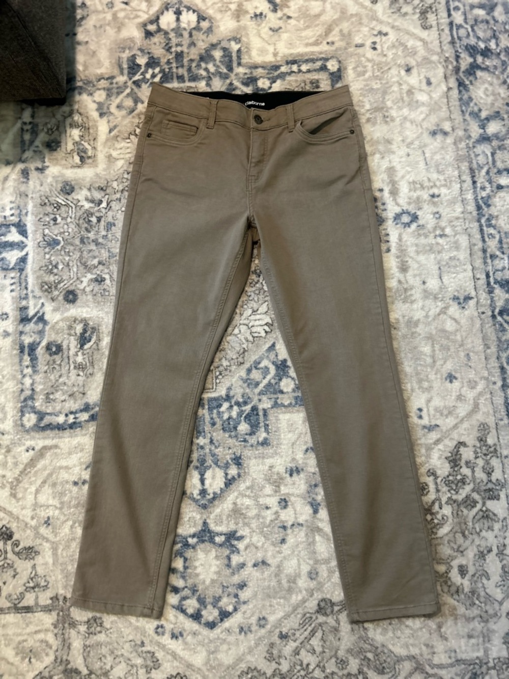 Liz Claiborne Women’s Slim Leg Mid-rise  Pants